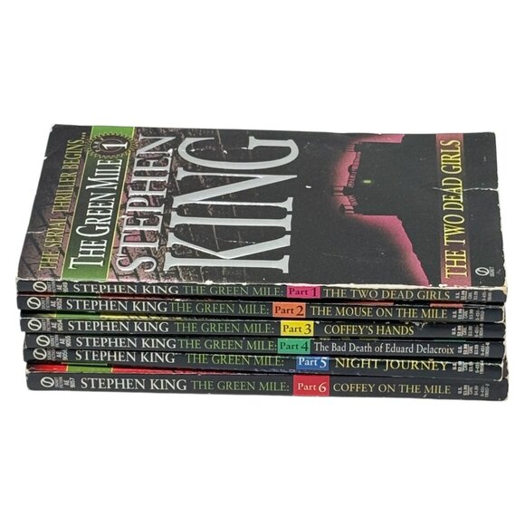 Stephen King The Green Mile Lot 6 Book PB Serial Thriller Complete 1 to 6 - Picture 4 of 15